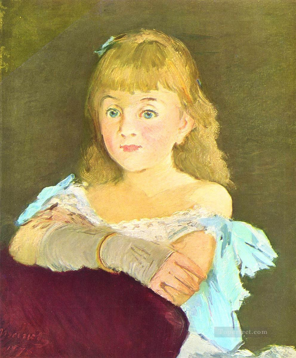 Portrait of Lina Campineanu Eduard Manet Oil Paintings